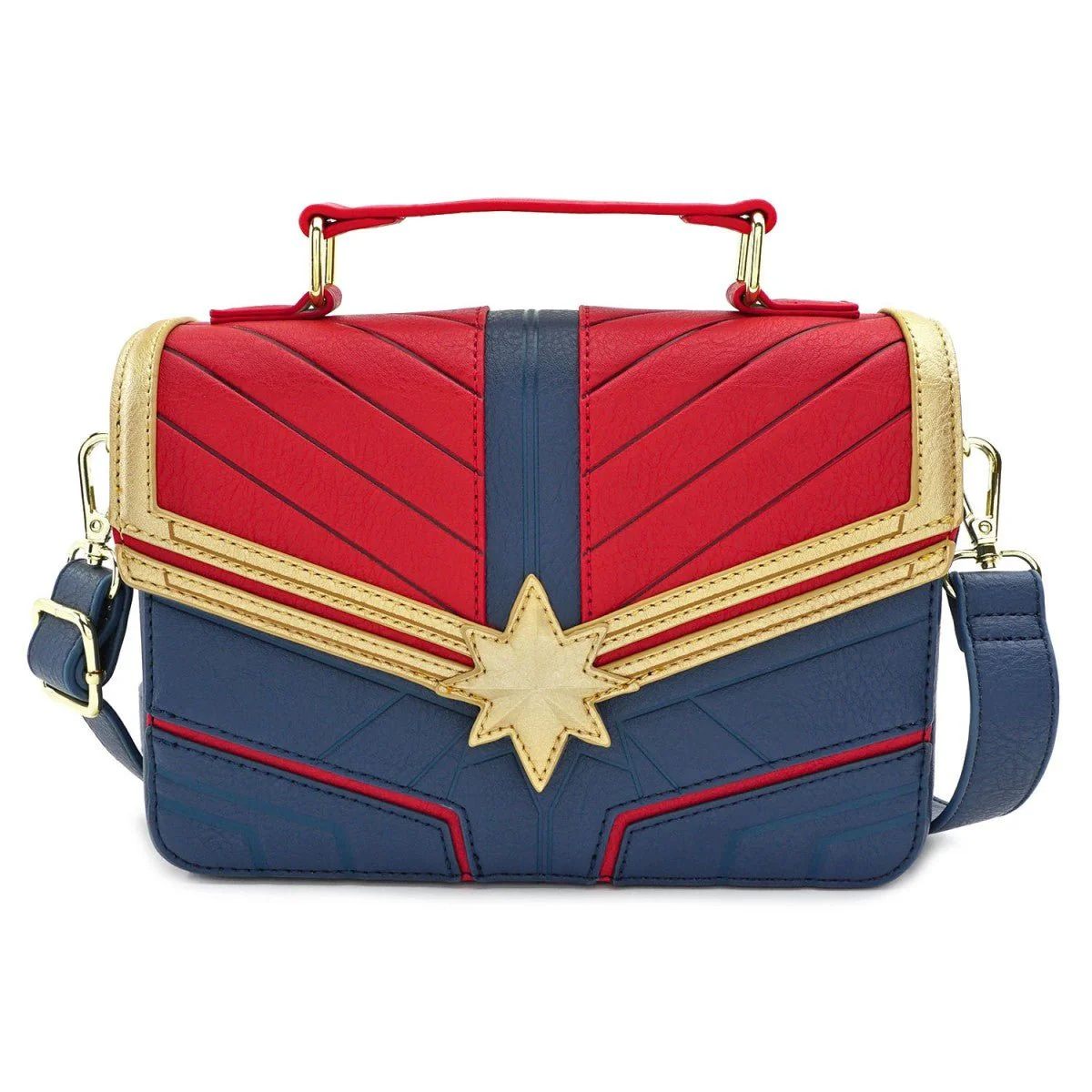 Loungefly X Marvel Captain Marvel Cosplay Cross Body Bag - Image 2