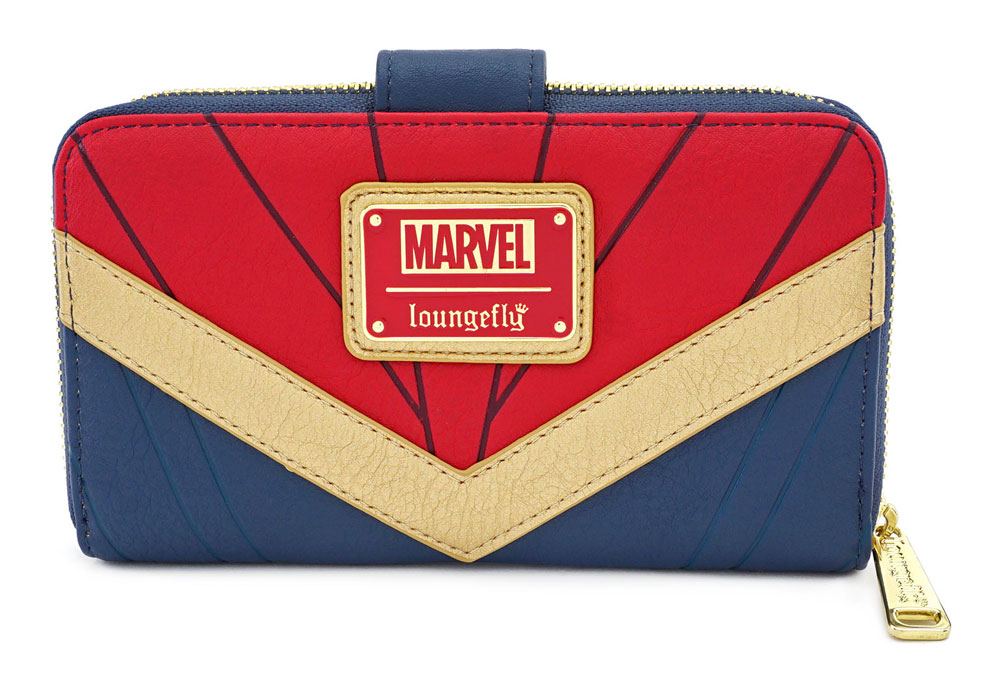 Loungefly x Marvel Captain Marvel Zip Around Purse - Image 3