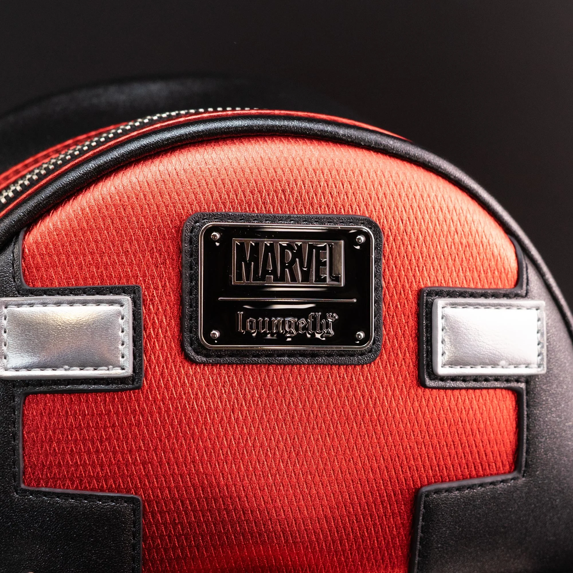 Loungefly x Marvel Deadpool Metallic Collection Cosplay Mini Backpack - Image 2