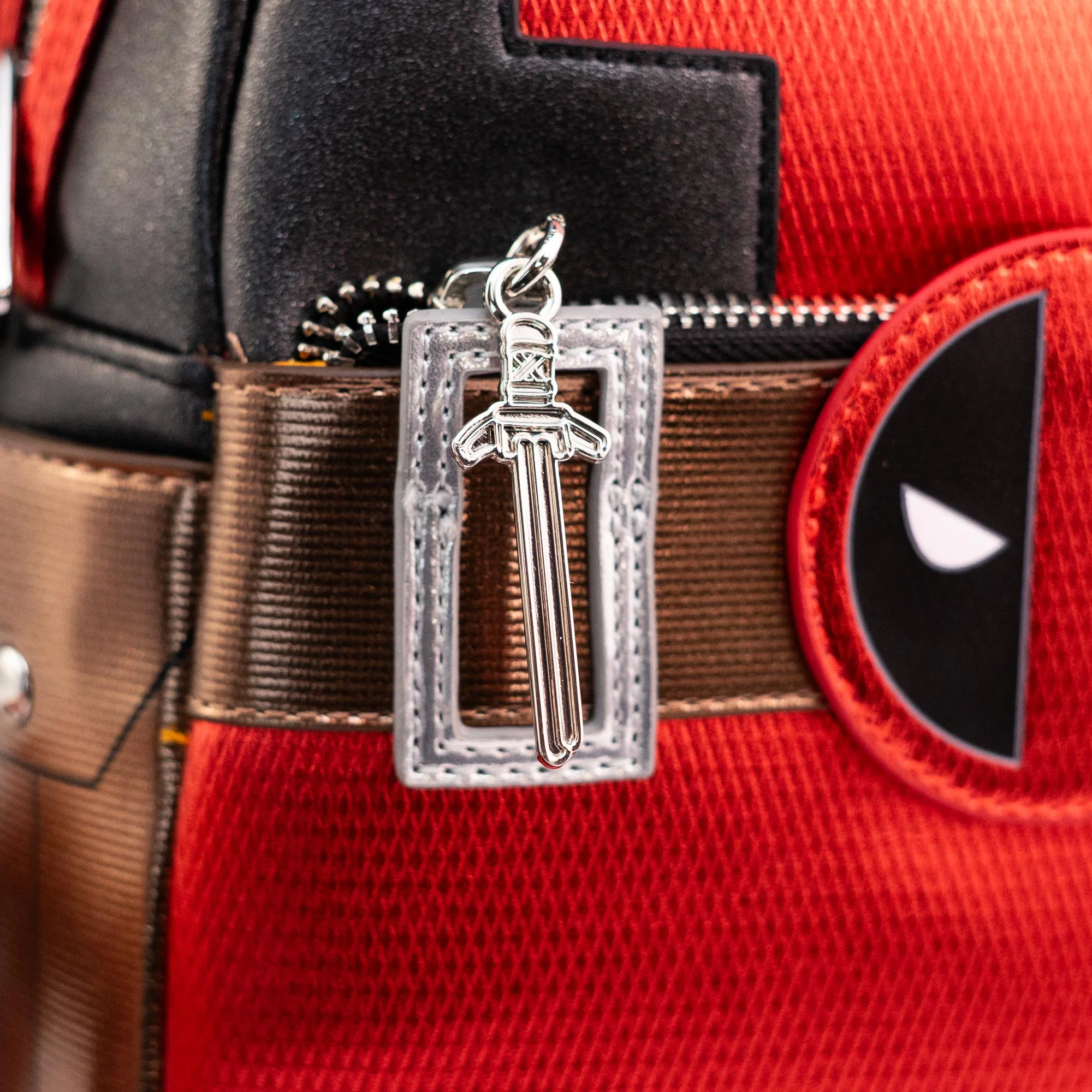 Loungefly x Marvel Deadpool Metallic Collection Cosplay Mini Backpack - Image 3
