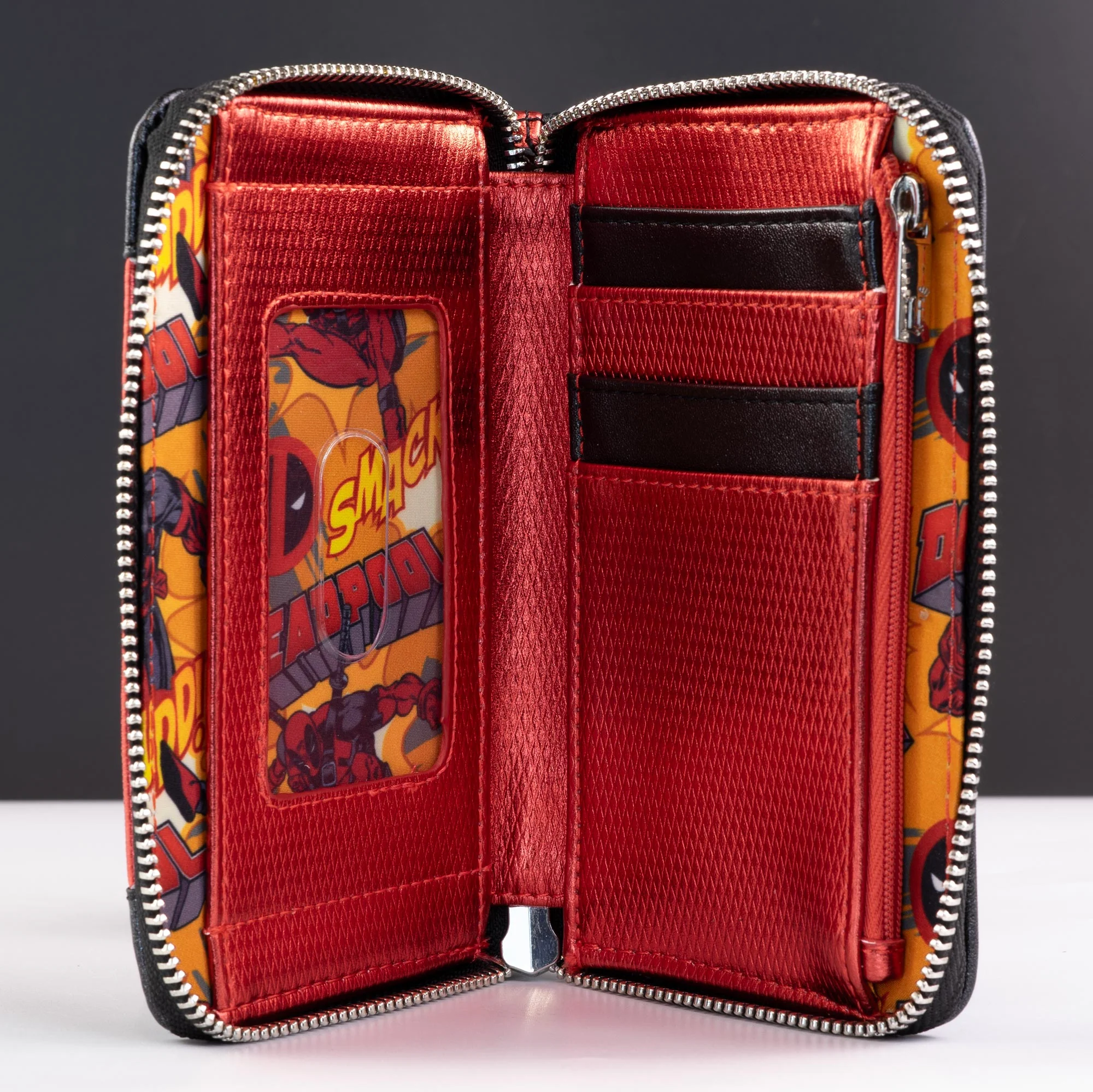 Loungefly x Marvel Deadpool Metallic Collection Wallet - Image 3