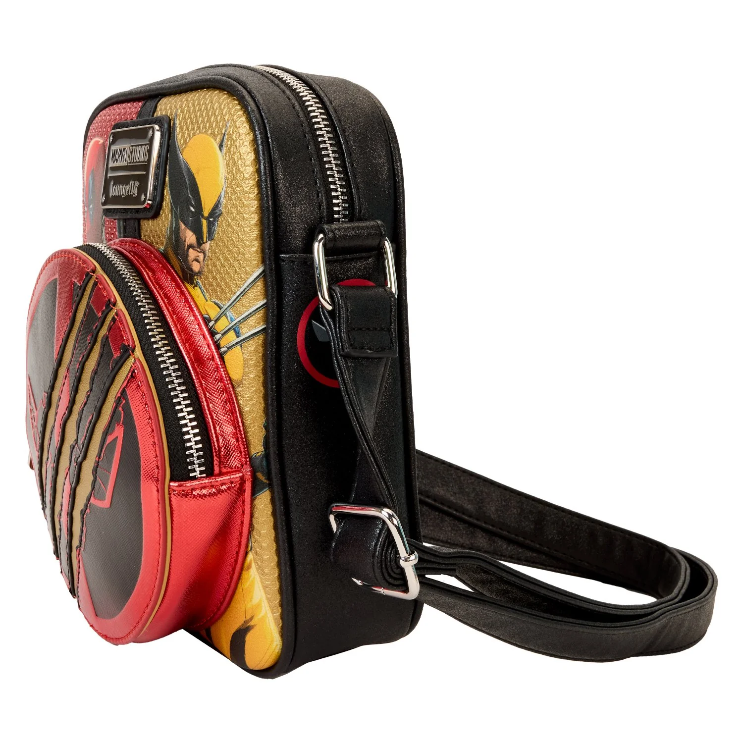 Loungefly x Marvel Deadpool & Wolverine Crossbody Bag - Image 2