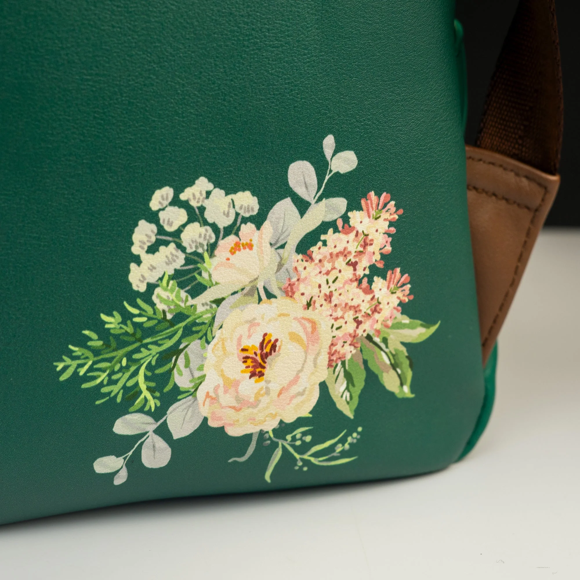 Loungefly x Marvel Floral Loki Mini Backpack - Image 4