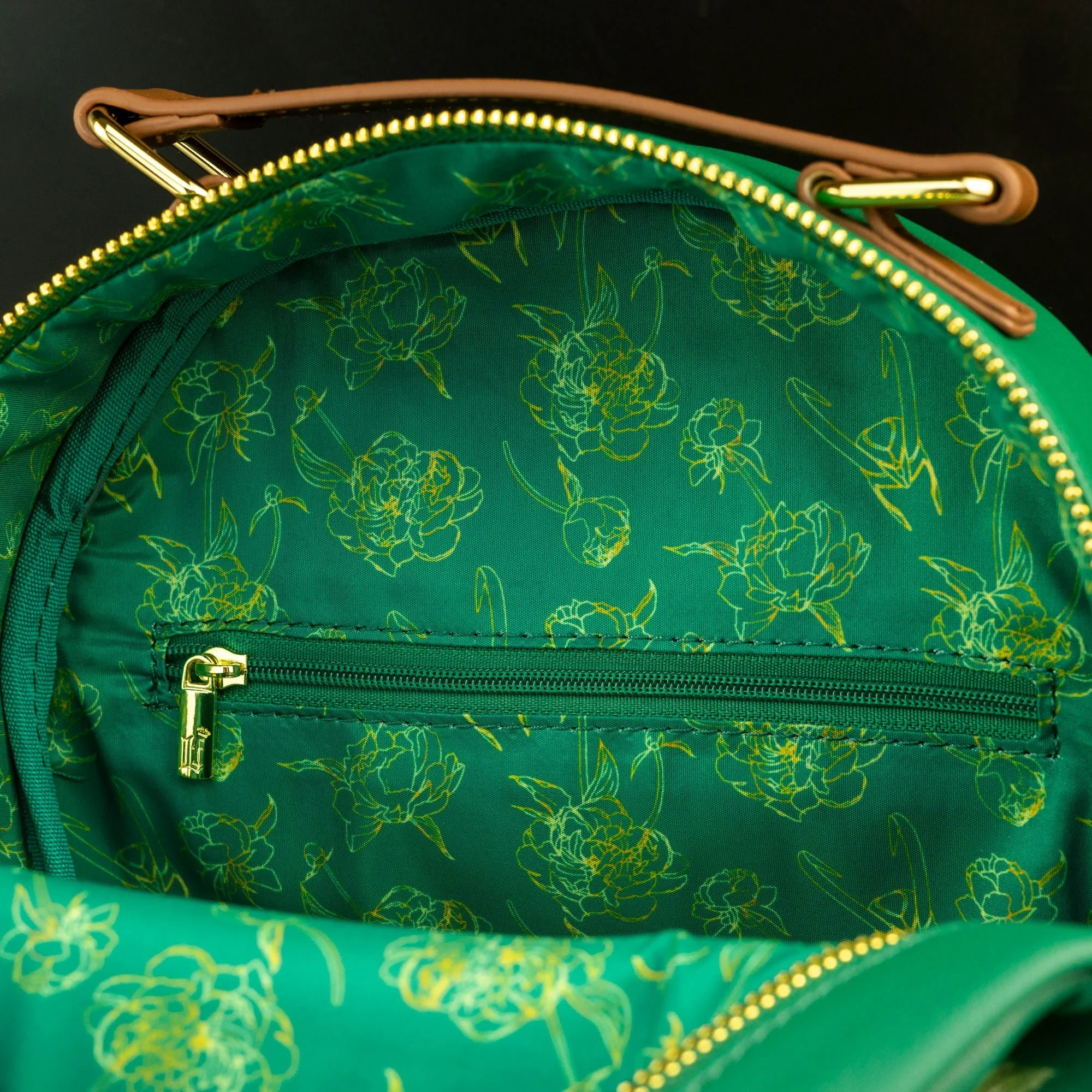 Loungefly x Marvel Floral Loki Mini Backpack - Image 6