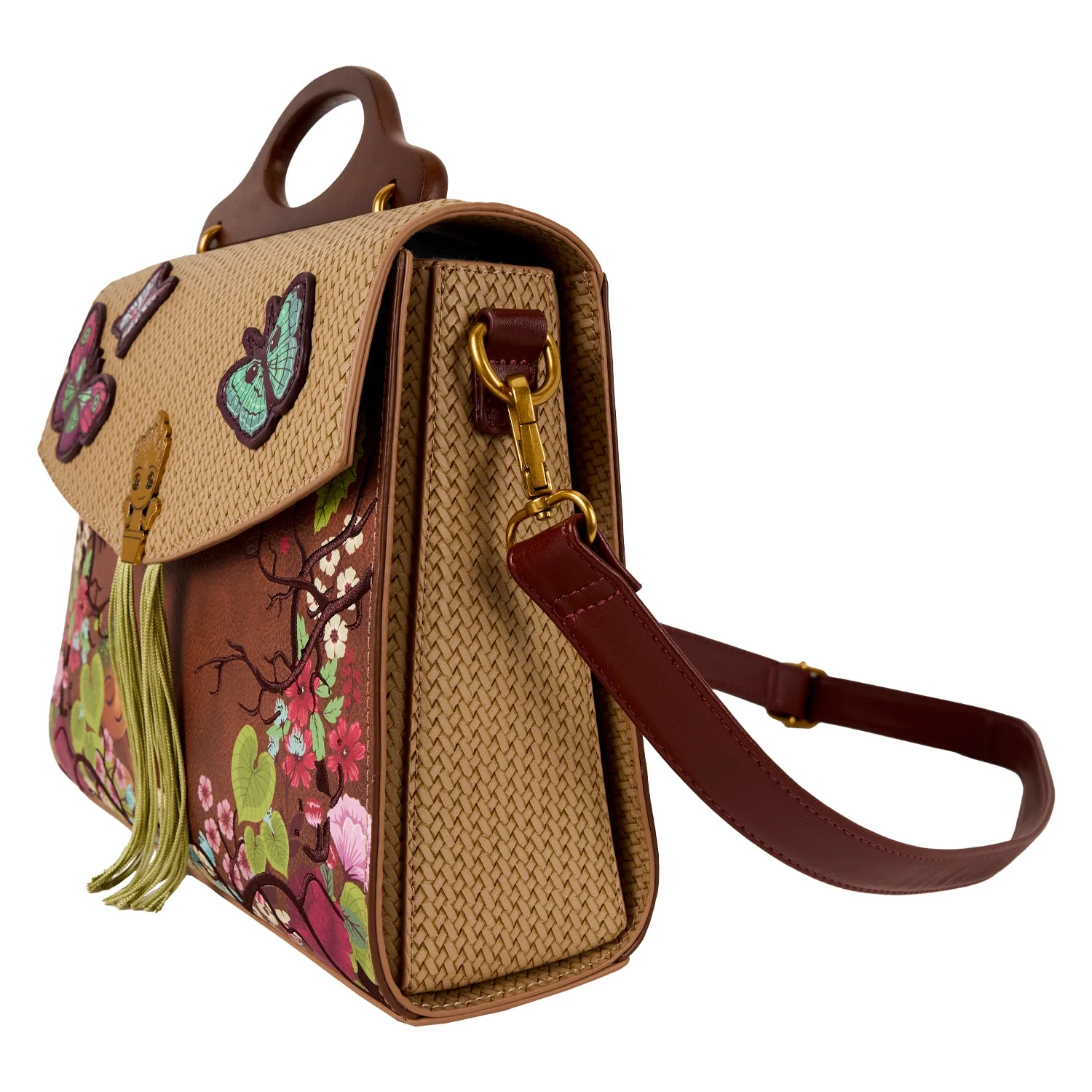 Loungefly x Marvel Guardians of the Galaxy Groot Floral Crossbody Bag - Image 2