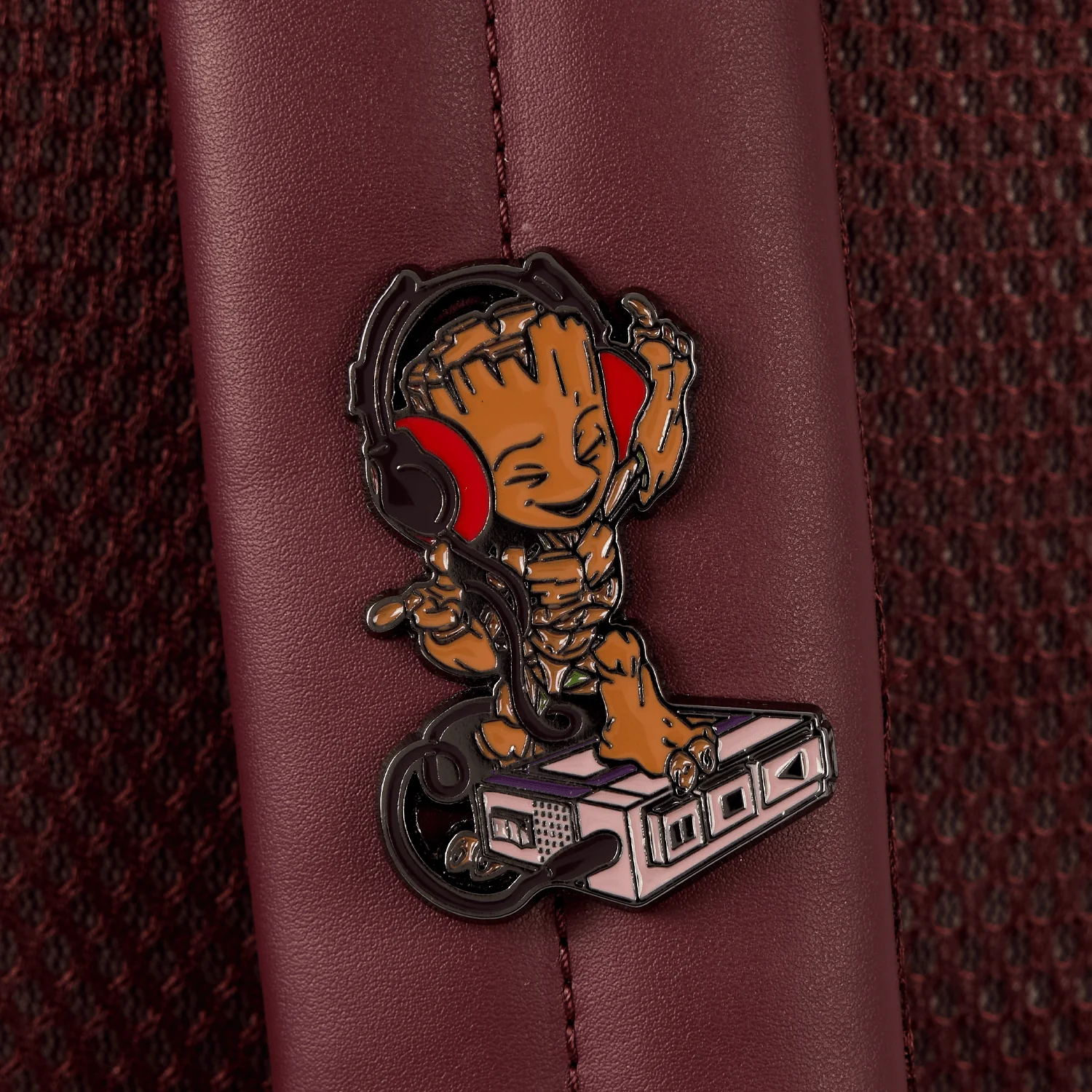 Loungefly x Marvel Guardians of the Galaxy Groot Cassette Tape Full-Size Backpack - Image 5