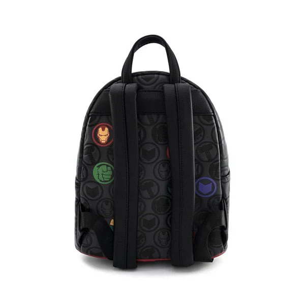 Loungefly x Marvel Icons All over Print Mini Backpack - Image 3