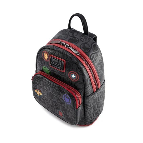 Loungefly x Marvel Icons All over Print Mini Backpack - Image 6