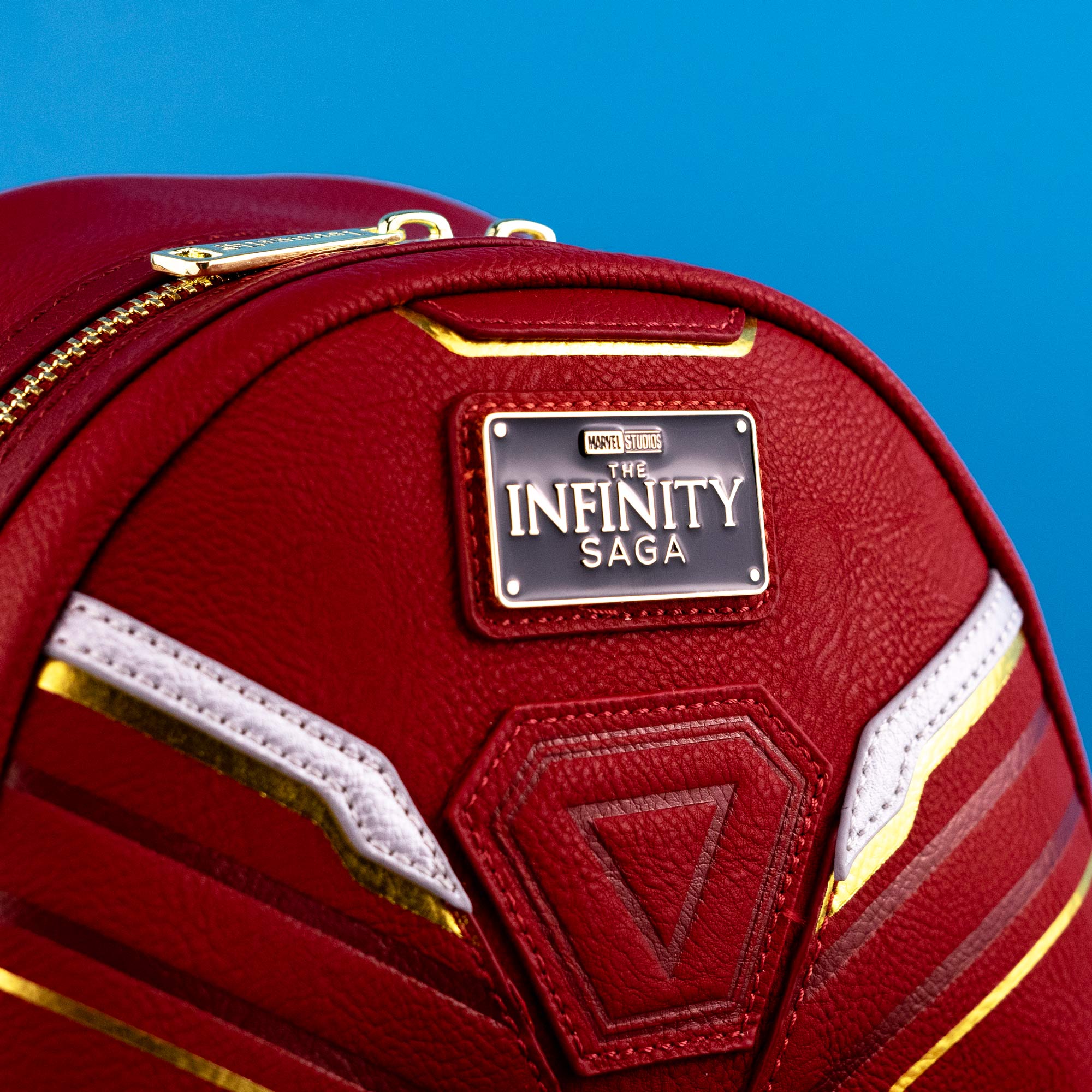Loungefly x Marvel Infinity Gauntlet Iron Man Cosplay Mini Backpack - Image 2