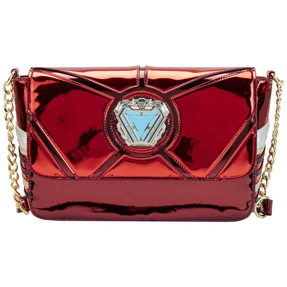 Loungefly x Marvel Iron Man 15th Anniversary Cosplay Crossbody Bag - Image 3