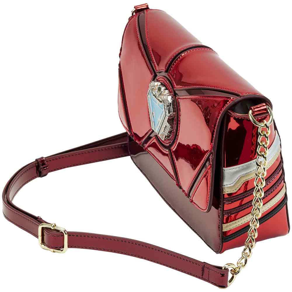 Loungefly x Marvel Iron Man 15th Anniversary Cosplay Crossbody Bag - Image 5
