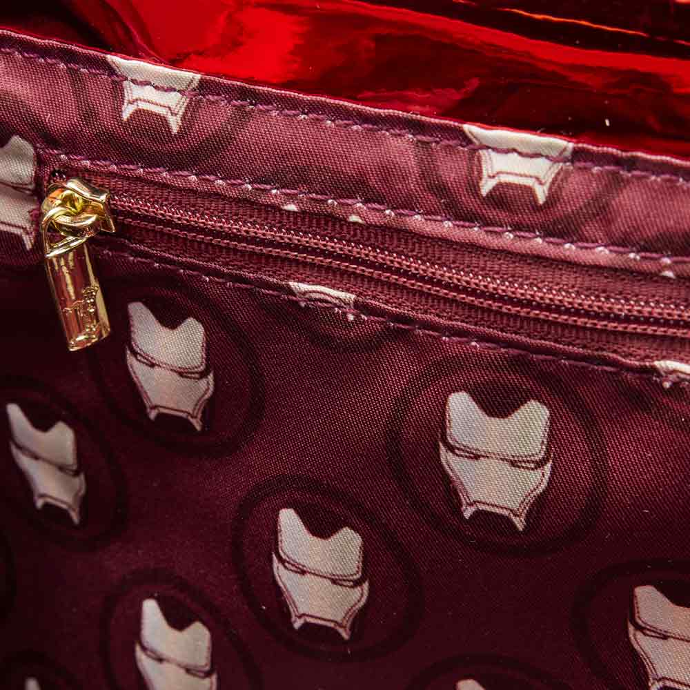 Loungefly x Marvel Iron Man 15th Anniversary Cosplay Crossbody Bag - Image 7