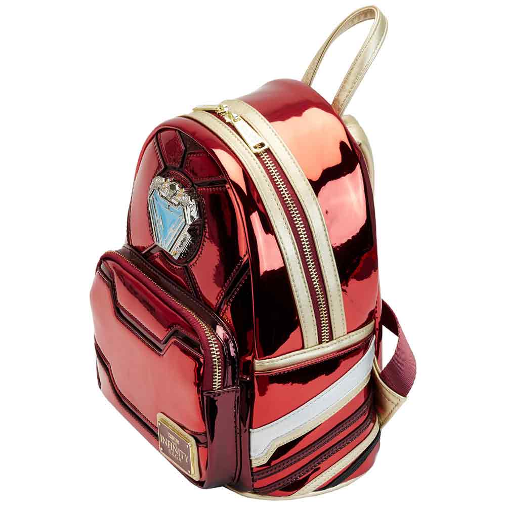 Loungefly x Marvel Iron Man 15th Anniversary Cosplay Mini Backpack - Image 2