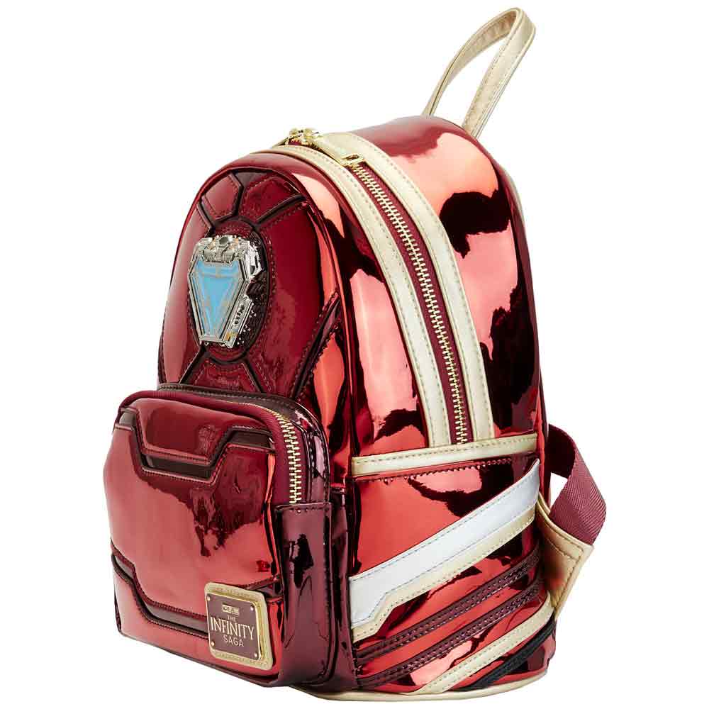 Loungefly x Marvel Iron Man 15th Anniversary Cosplay Mini Backpack - Image 4