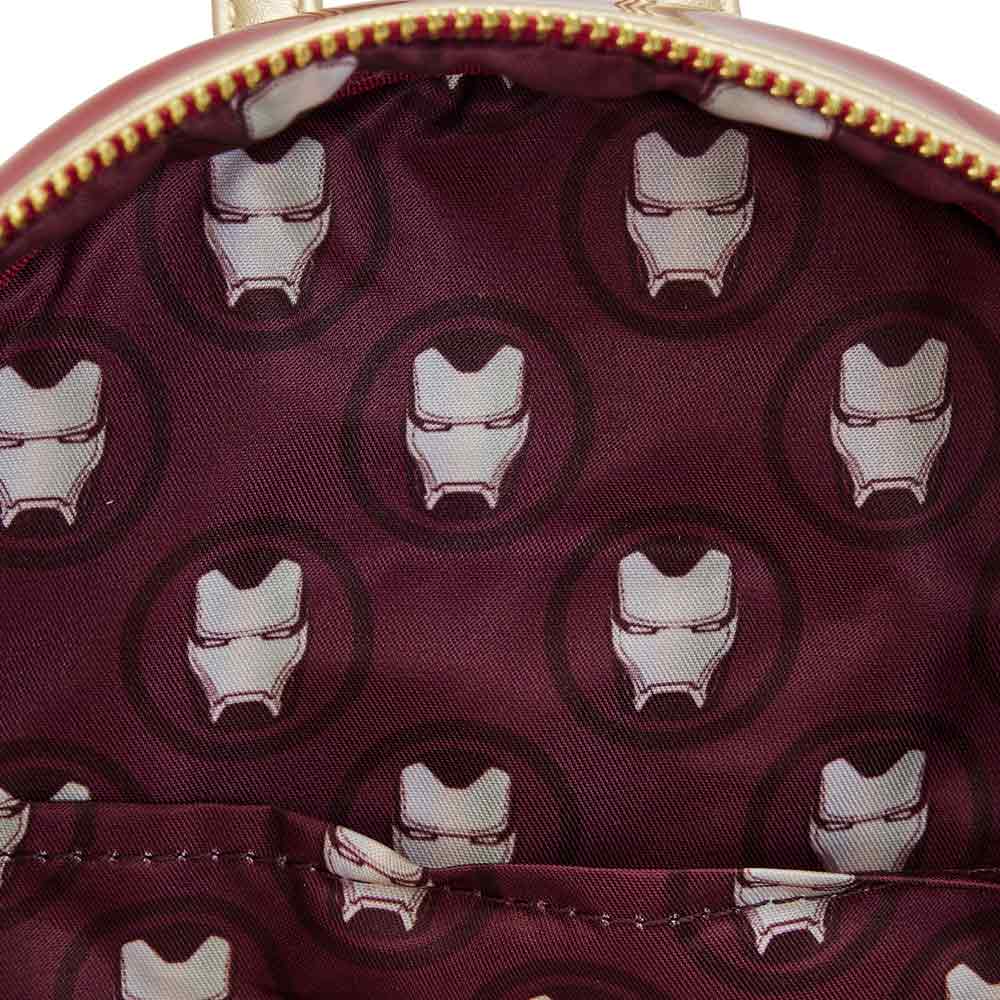 Loungefly x Marvel Iron Man 15th Anniversary Cosplay Mini Backpack - Image 5