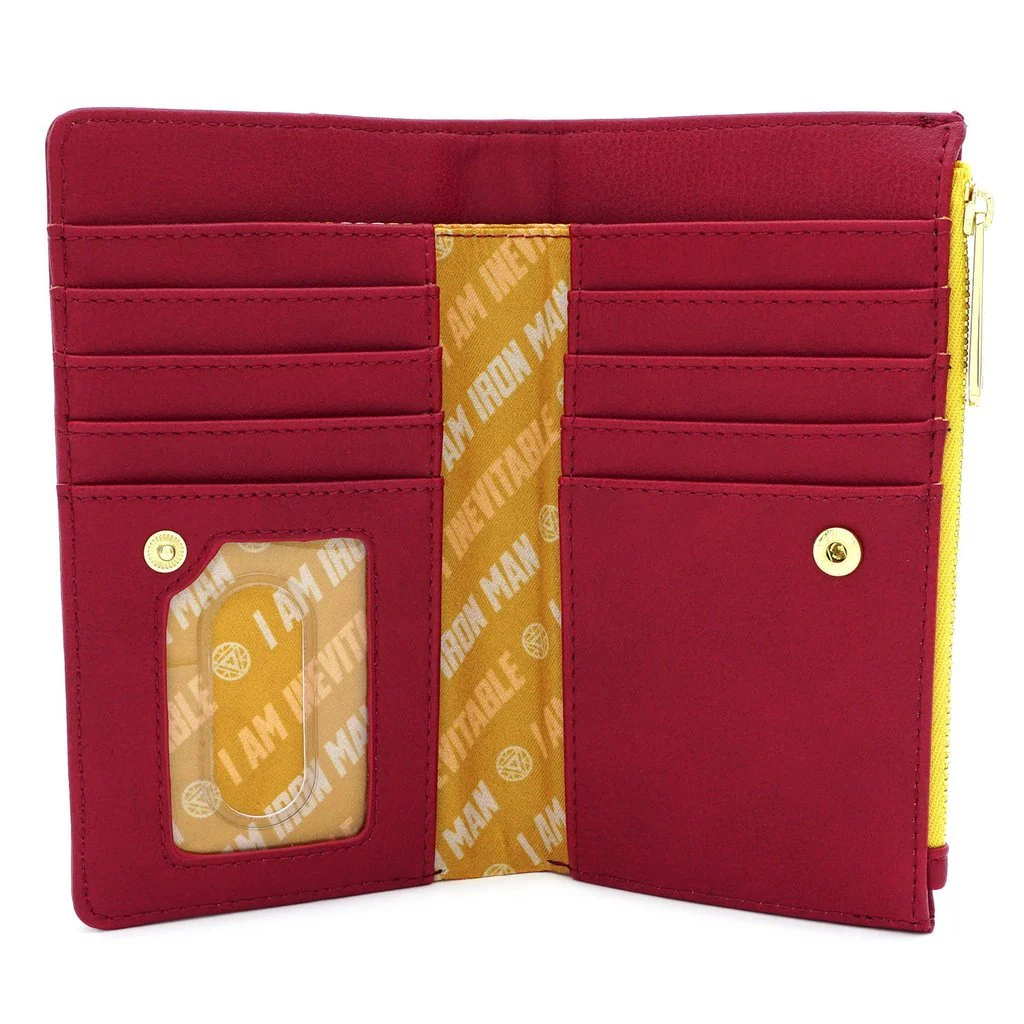 Loungefly x Marvel Iron Man Arc Reactor Flap Purse - Image 3