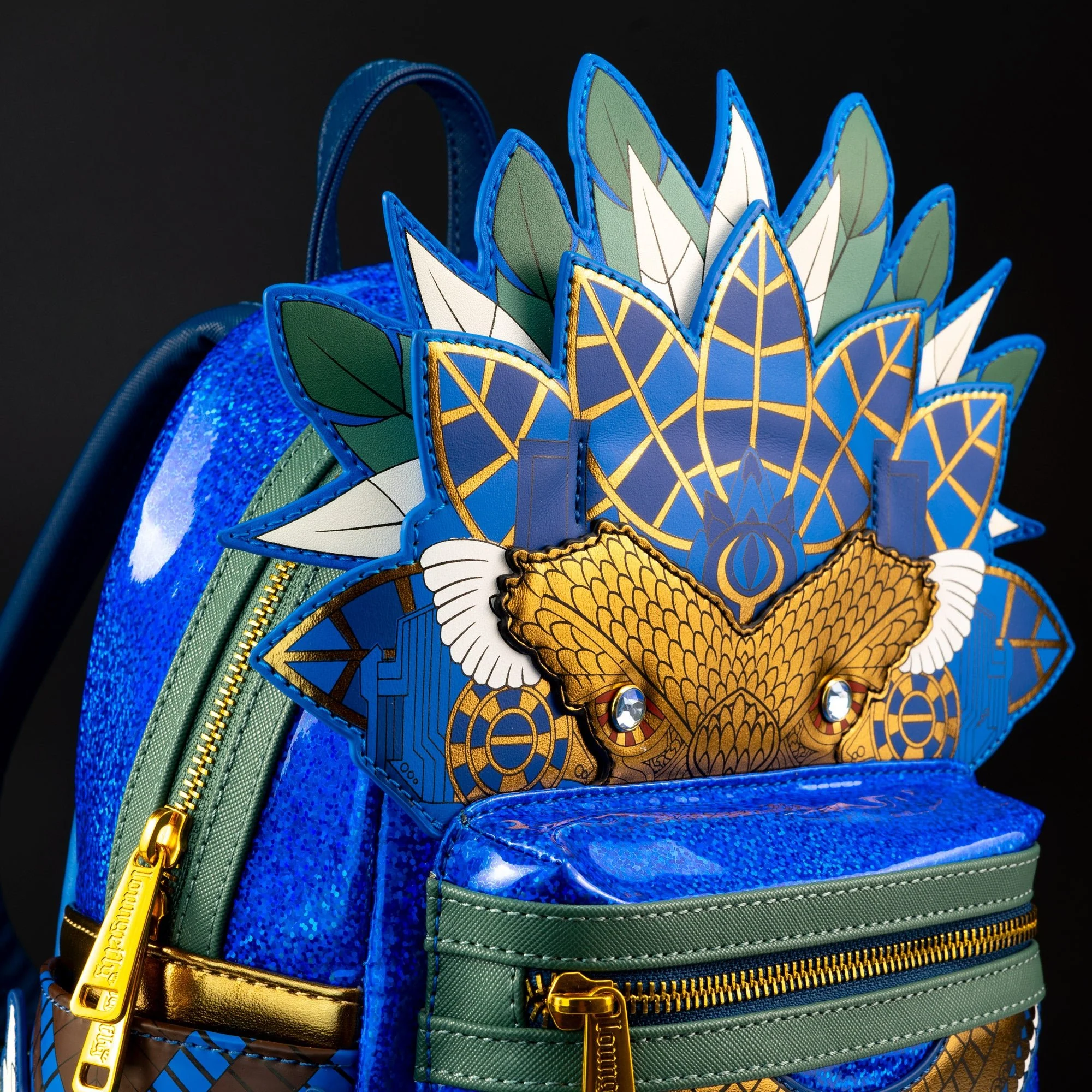 Loungefly x Marvel Black Panther King Namor Cosplay Mini Backpack - Image 2