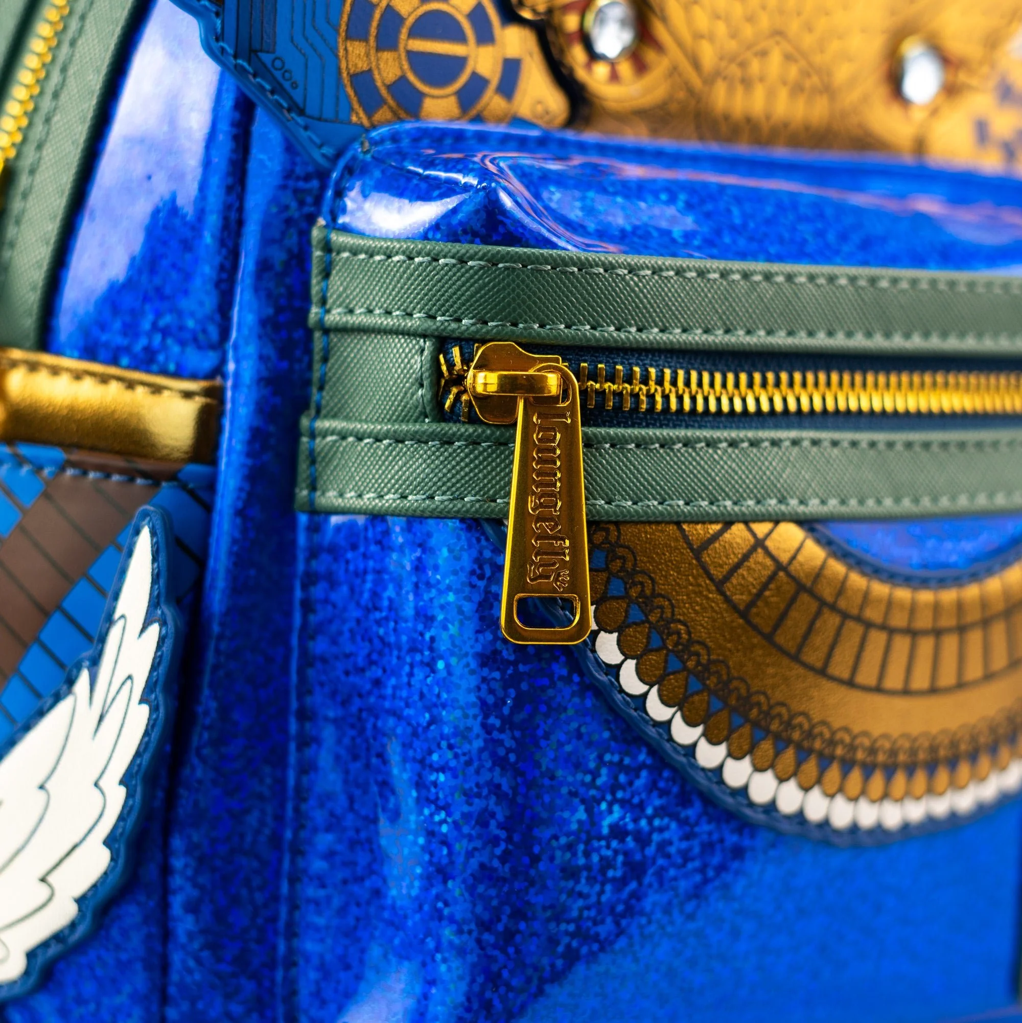 Loungefly x Marvel Black Panther King Namor Cosplay Mini Backpack - Image 4