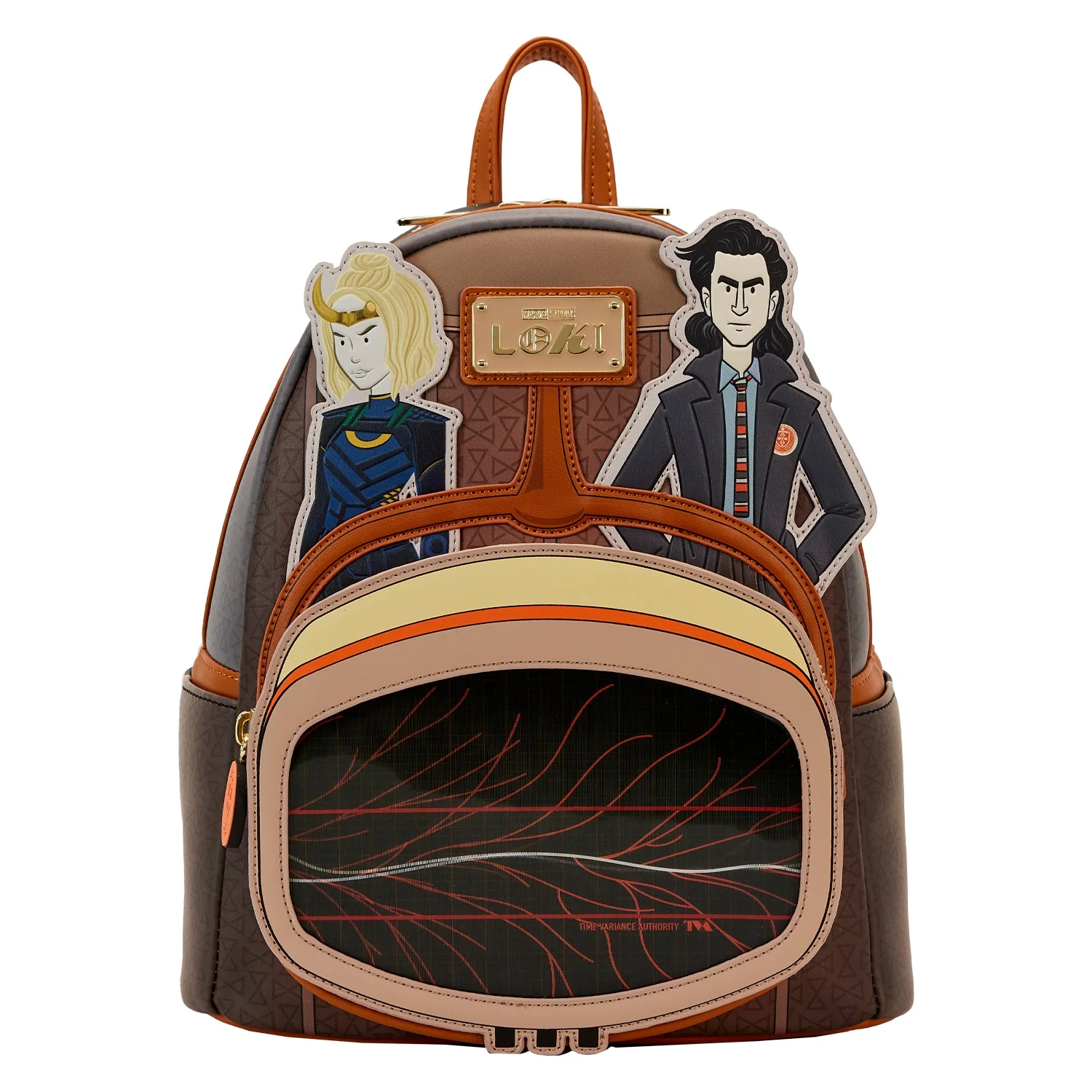 Loungefly x Marvel Loki TVA Lenticular Multiverse Mini Backpack - Image 2