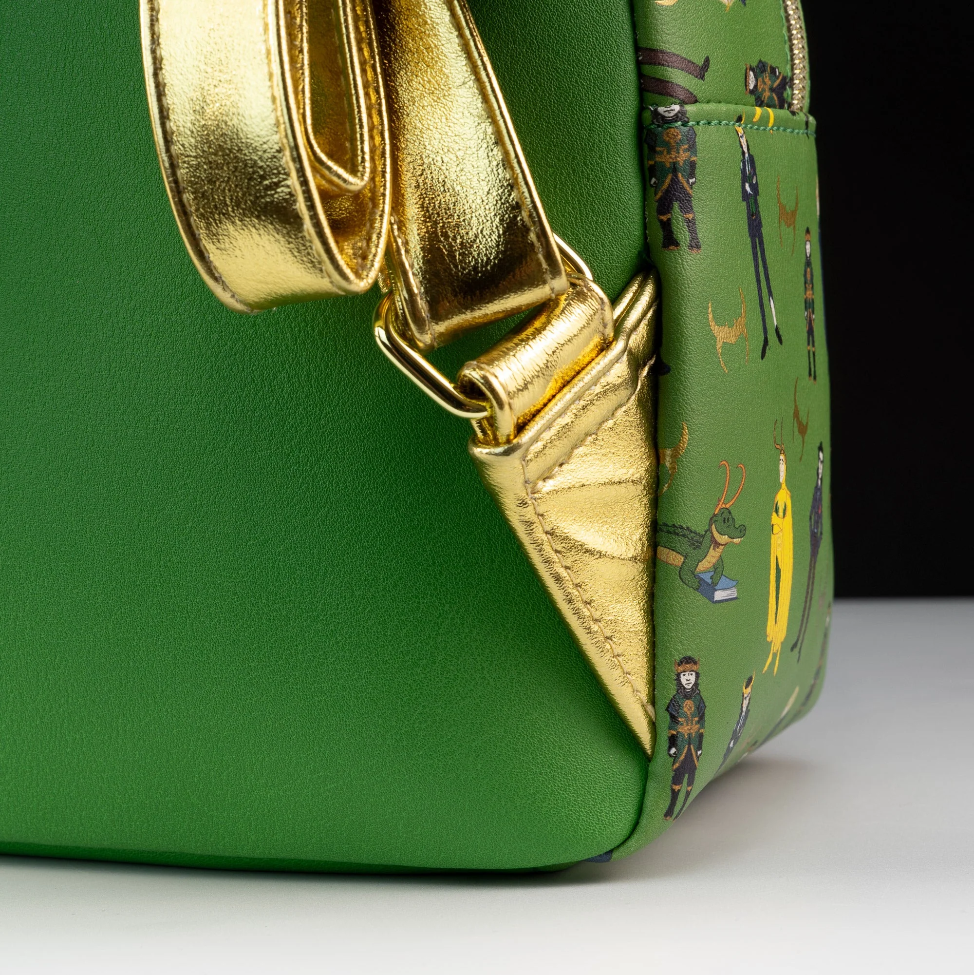 Loungefly x Marvel Loki Variants All Over Print Mini Backpack - Image 4