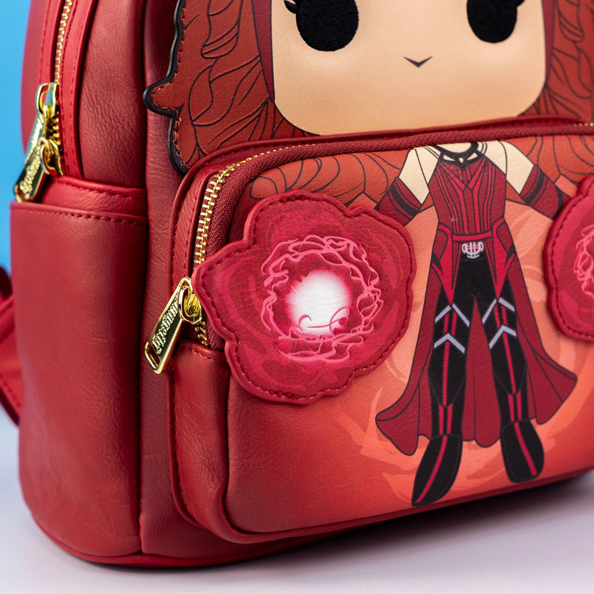 Loungefly x Marvel Scarlet Witch POP! Cosplay Mini Backpack - Image 3