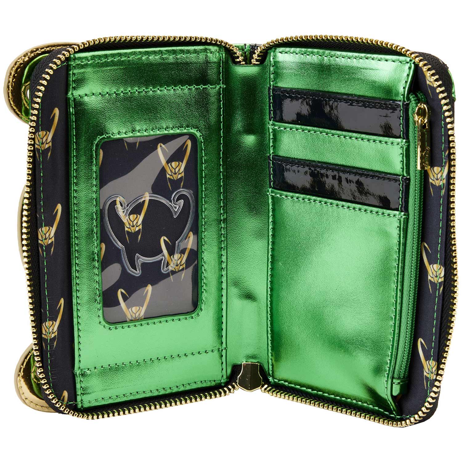 Loungefly x Marvel Shiny Loki Wallet - Image 4