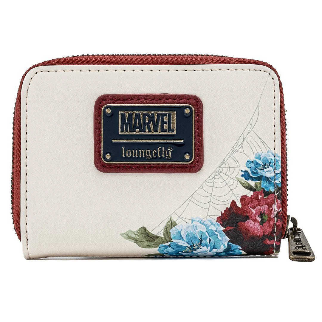 Loungefly x Marvel Spider-Man Floral Purse - Image 4