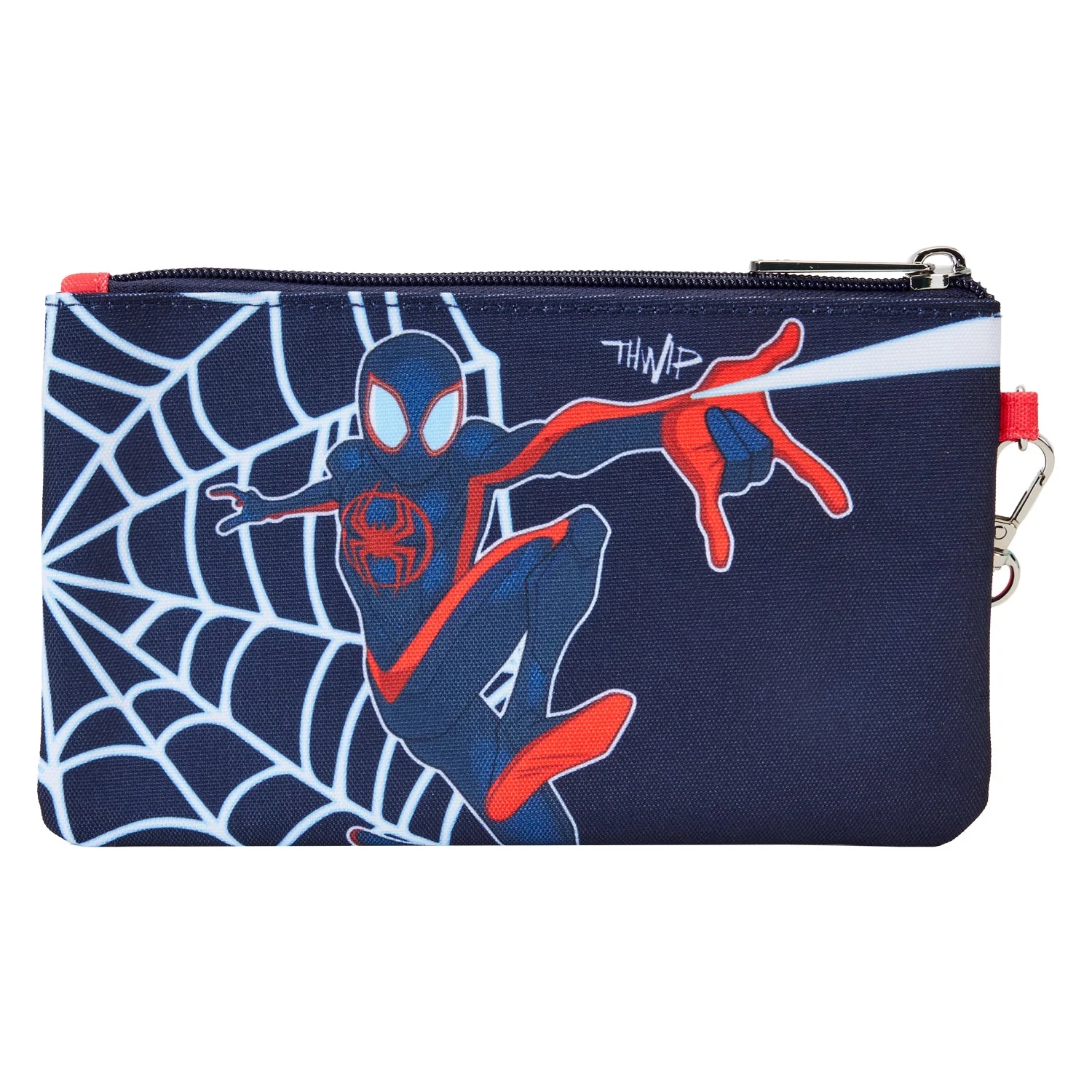 Loungefly x Marvel Spider-Verse Myles Morales Nylon Wristlet Wallet - Image 3