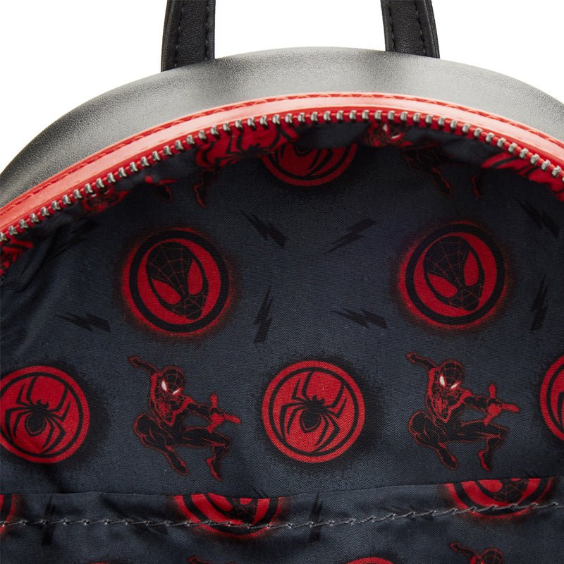Loungefly x Marvel Spiderman Miles Morales Cosplay Mini Backpack - Image 4
