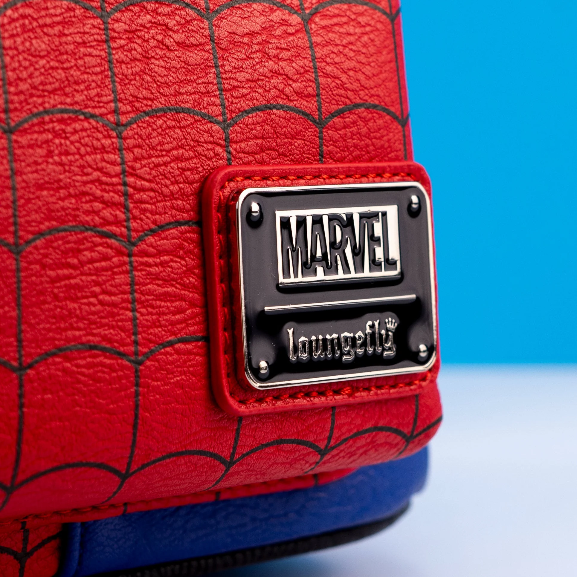 Loungefly x Marvel Spider-Man Suit Cosplay Mini Backpack - Image 4