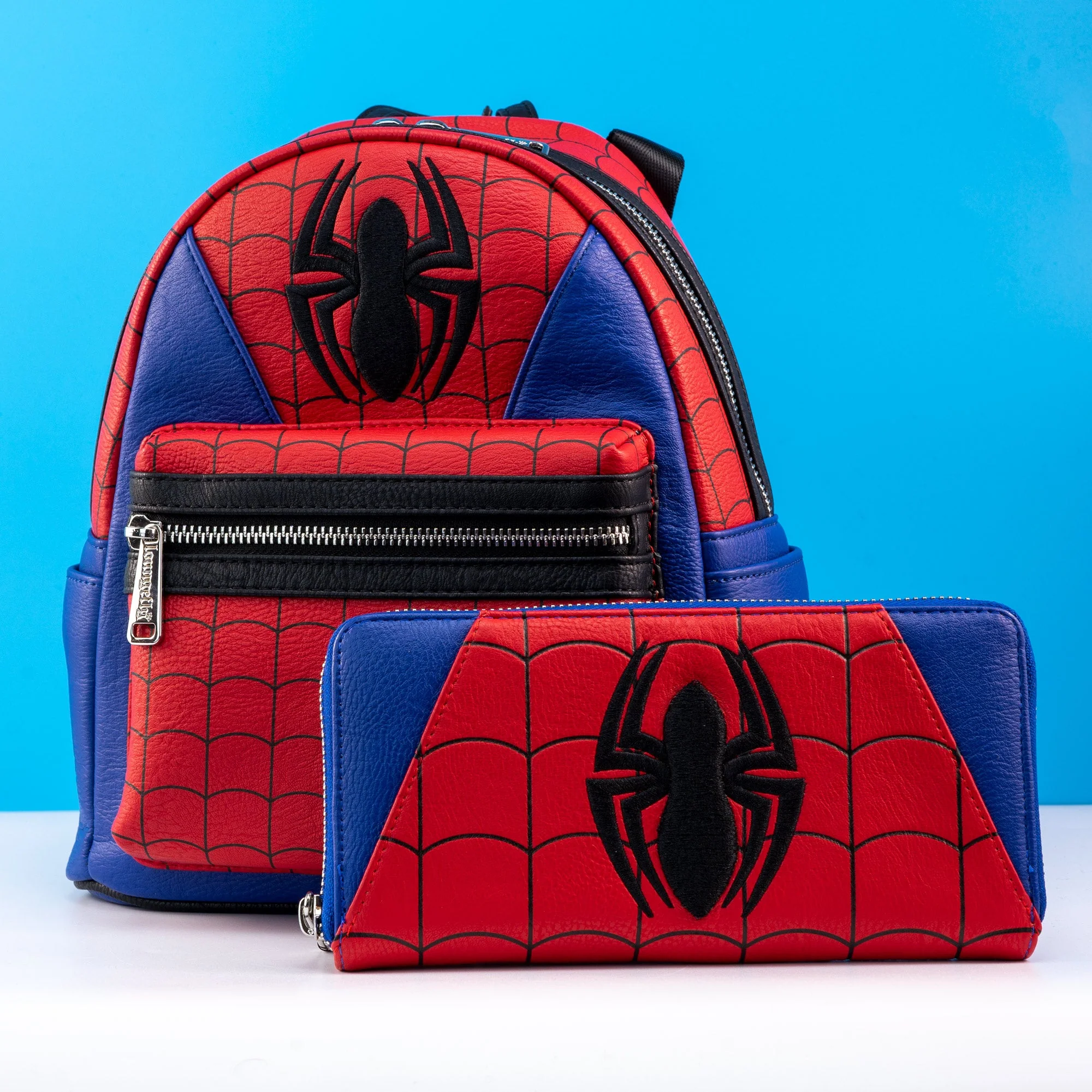 Loungefly x Marvel Spiderman Cosplay Zip Around Wallet - Image 3