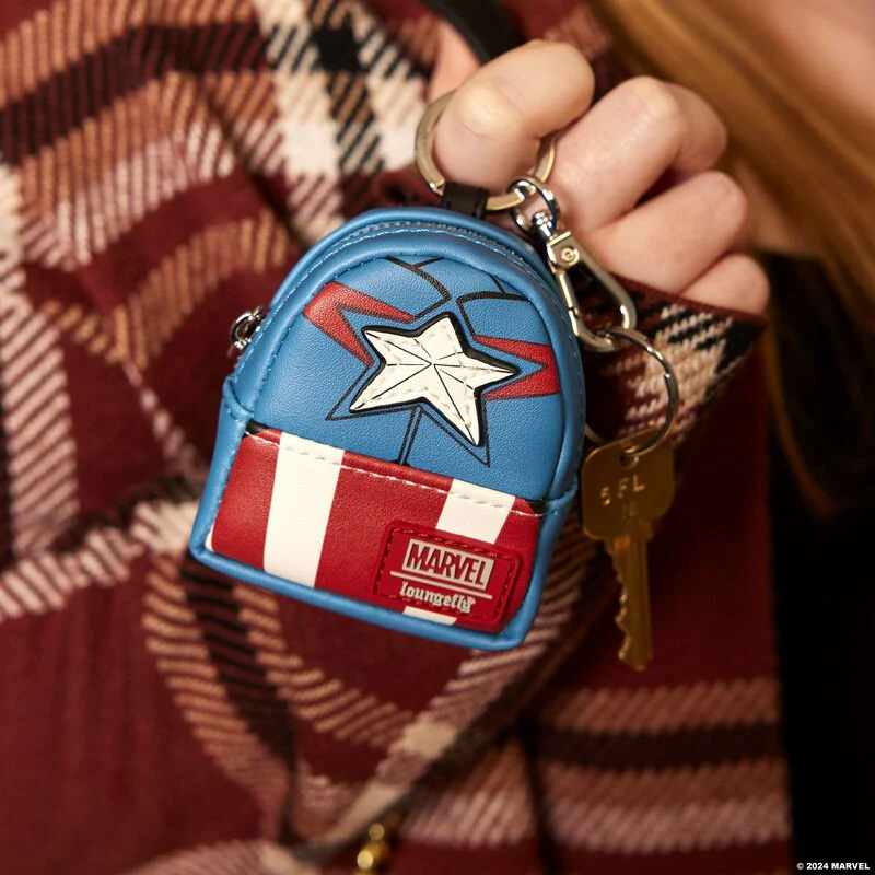 Loungefly x Marvel The Avengers Mini Backpack Mystery Keychain - Image 4