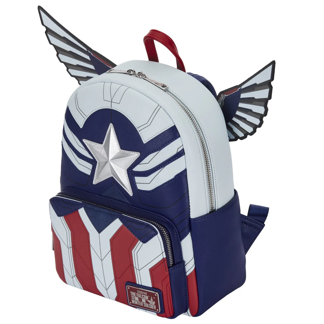 Loungefly x Marvel The Falcon and the Winter Solider Captain Falcon Mini Backpack - Image 3
