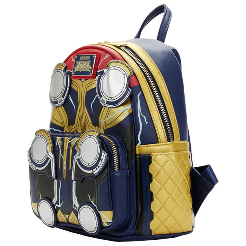 Loungefly x Marvel Thor Love and Thunder Cosplay Mini Backpack - Image 6