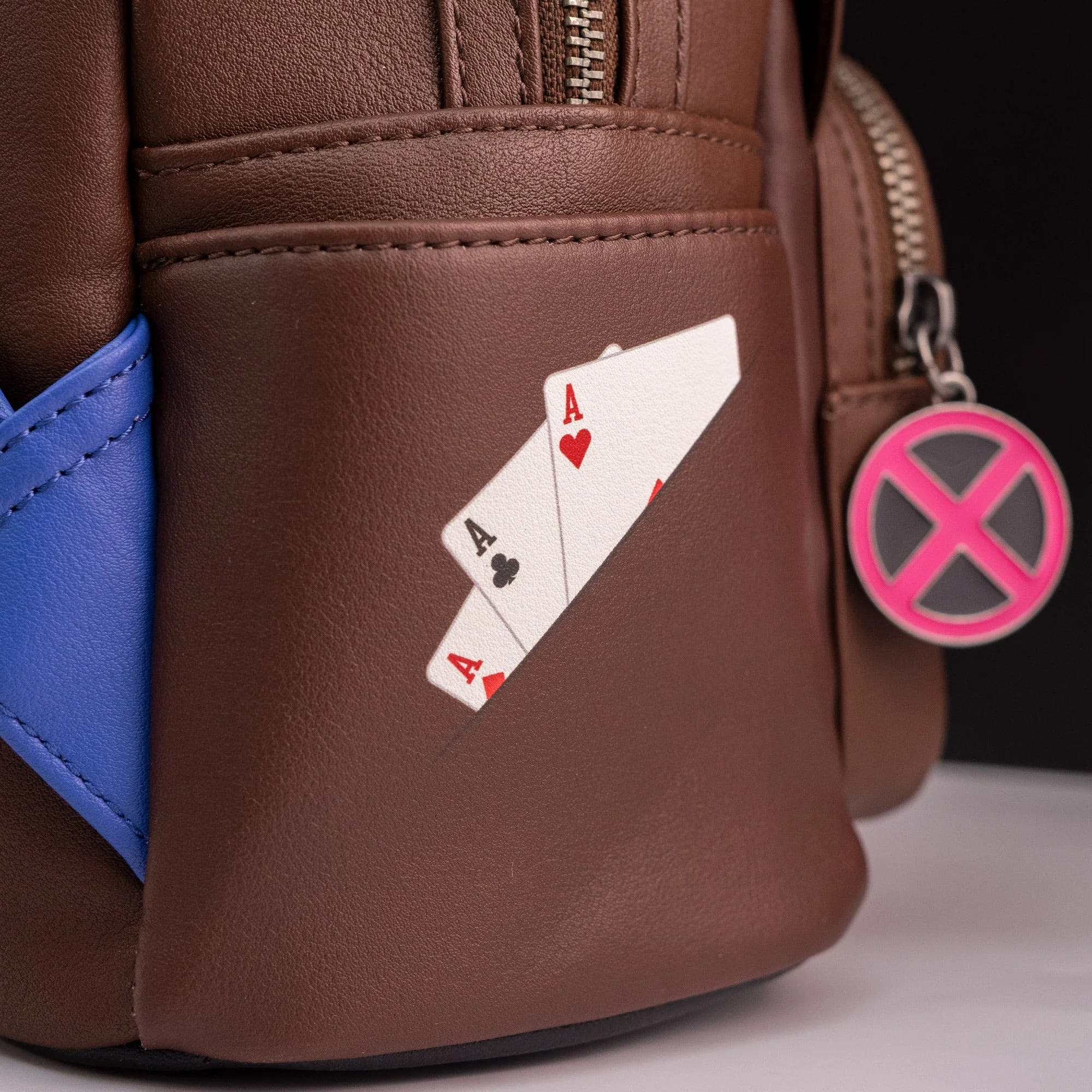 Loungefly x Marvel X-Men Gambit Cosplay Mini Backpack - Image 4