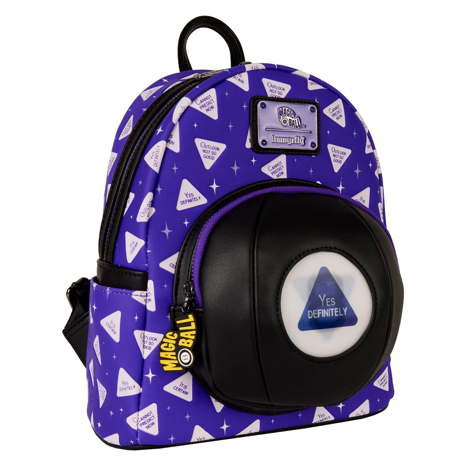 Loungefly x Mattel Magic 8 Ball Mini Backpack - Image 3