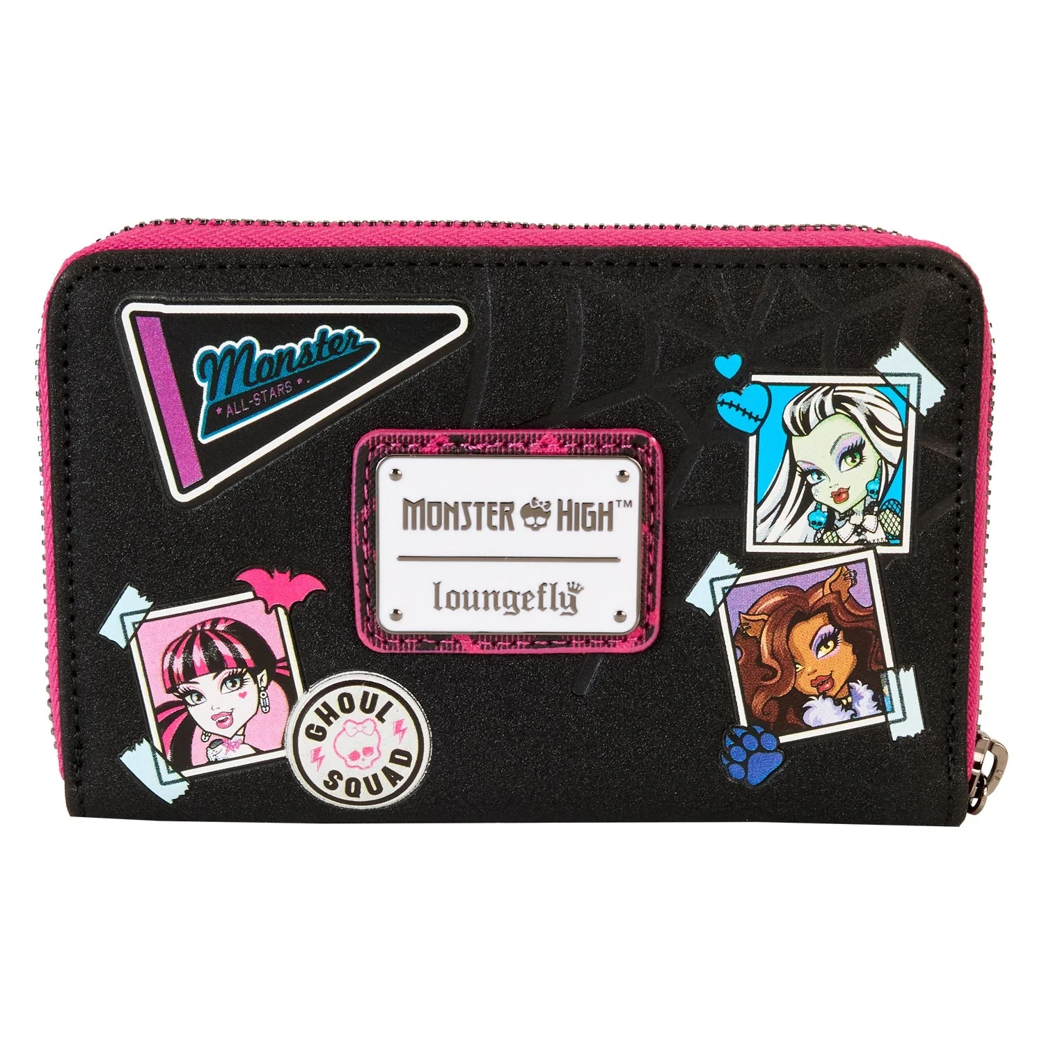 Loungefly x Mattel Monster High Crest Zip Around Wallet - Image 2