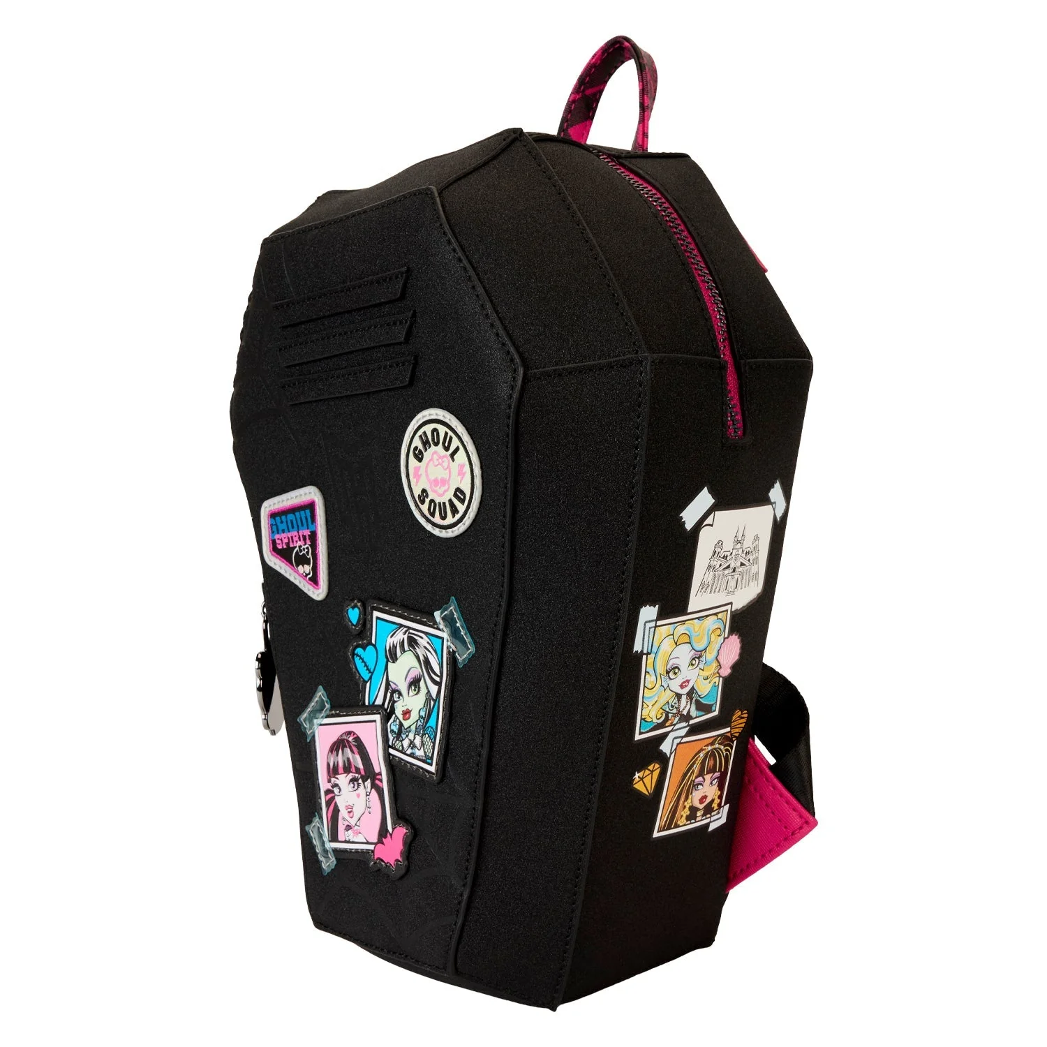 Loungefly x Mattel Monster High Crypt Locker Mini Backpack - Image 3