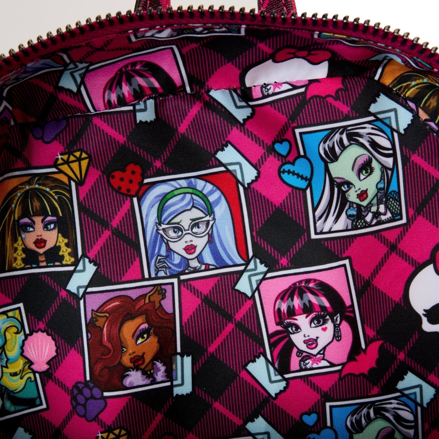 Loungefly x Mattel Monster High Crypt Locker Mini Backpack - Image 6