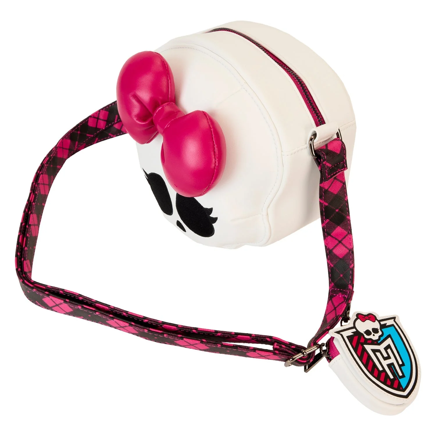 Loungefly x Mattel Monster High Skullette Figural Crossbody With Coin Bag - Image 5