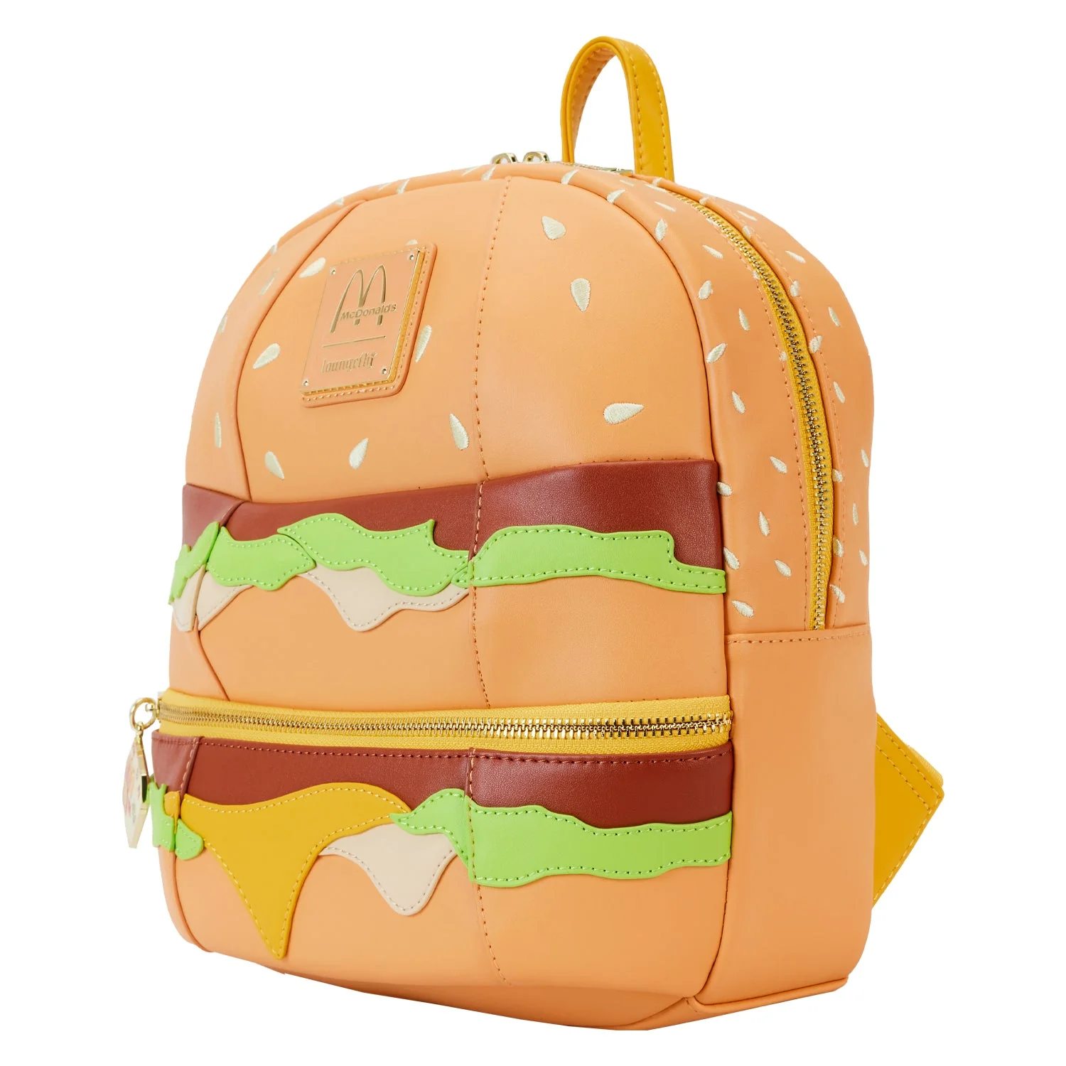 Loungefly x McDonalds Big Mac Mini Backpack - Image 4