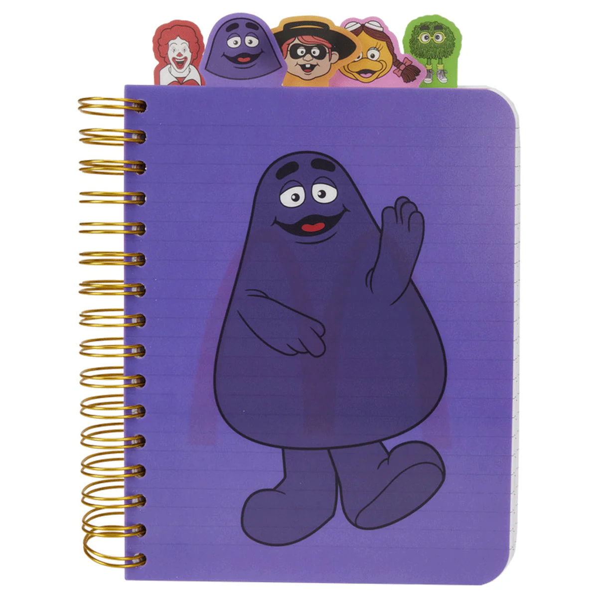 Loungefly x McDonalds Gang Tab Spiral Notebook Journal - Image 6