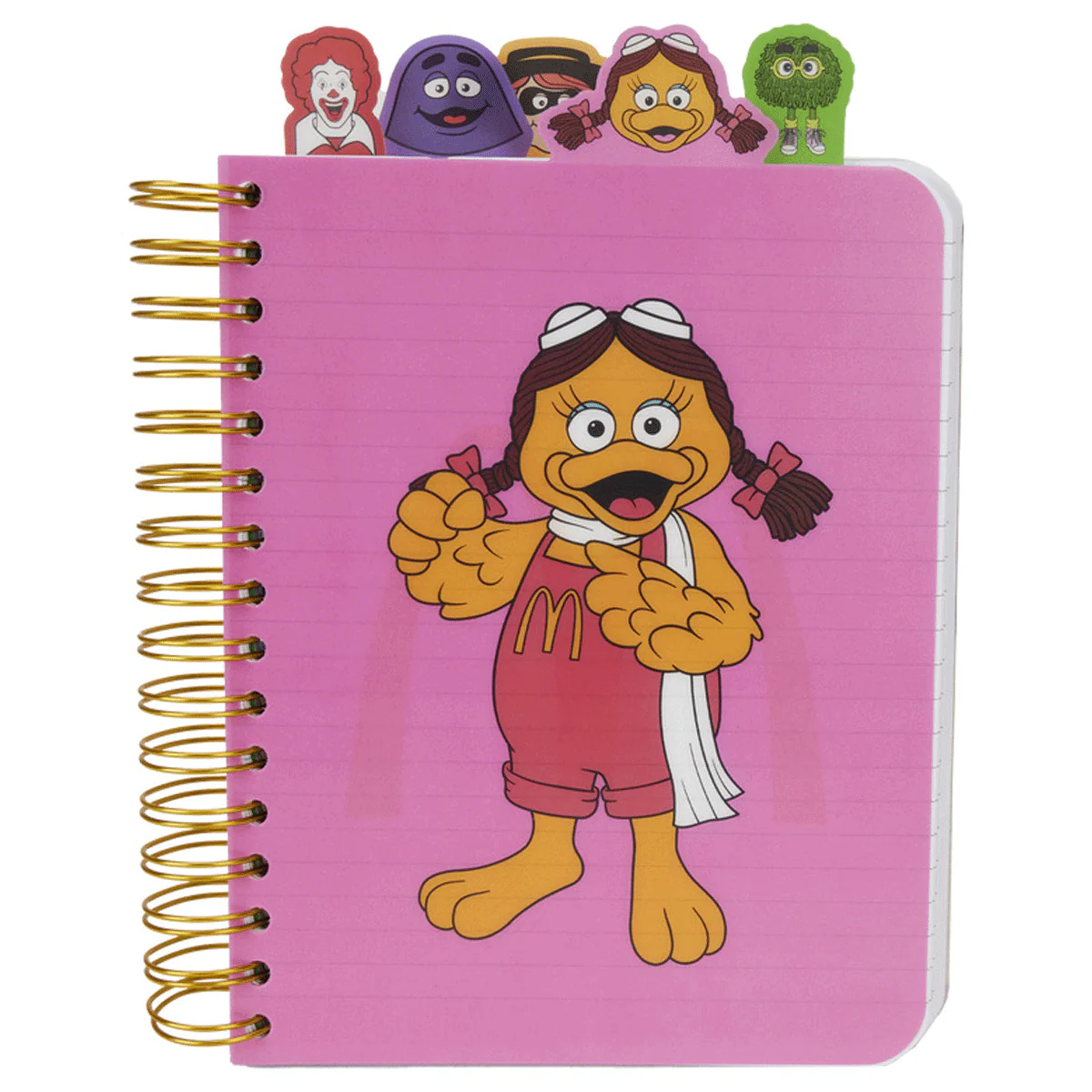 Loungefly x McDonalds Gang Tab Spiral Notebook Journal - Image 8