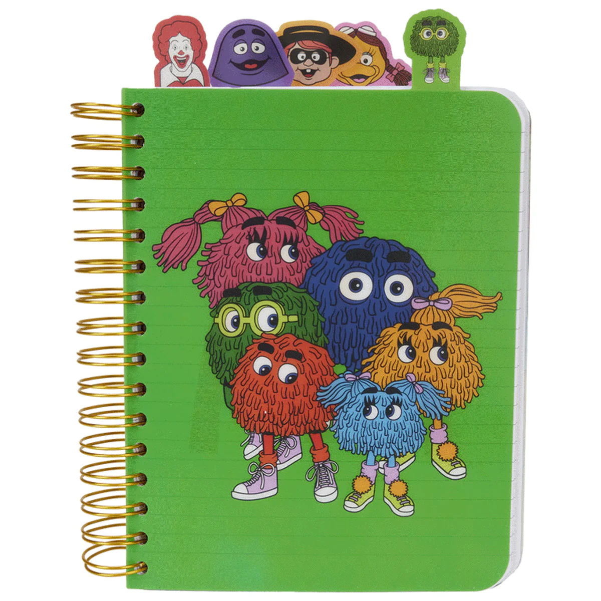 Loungefly x McDonalds Gang Tab Spiral Notebook Journal - Image 9