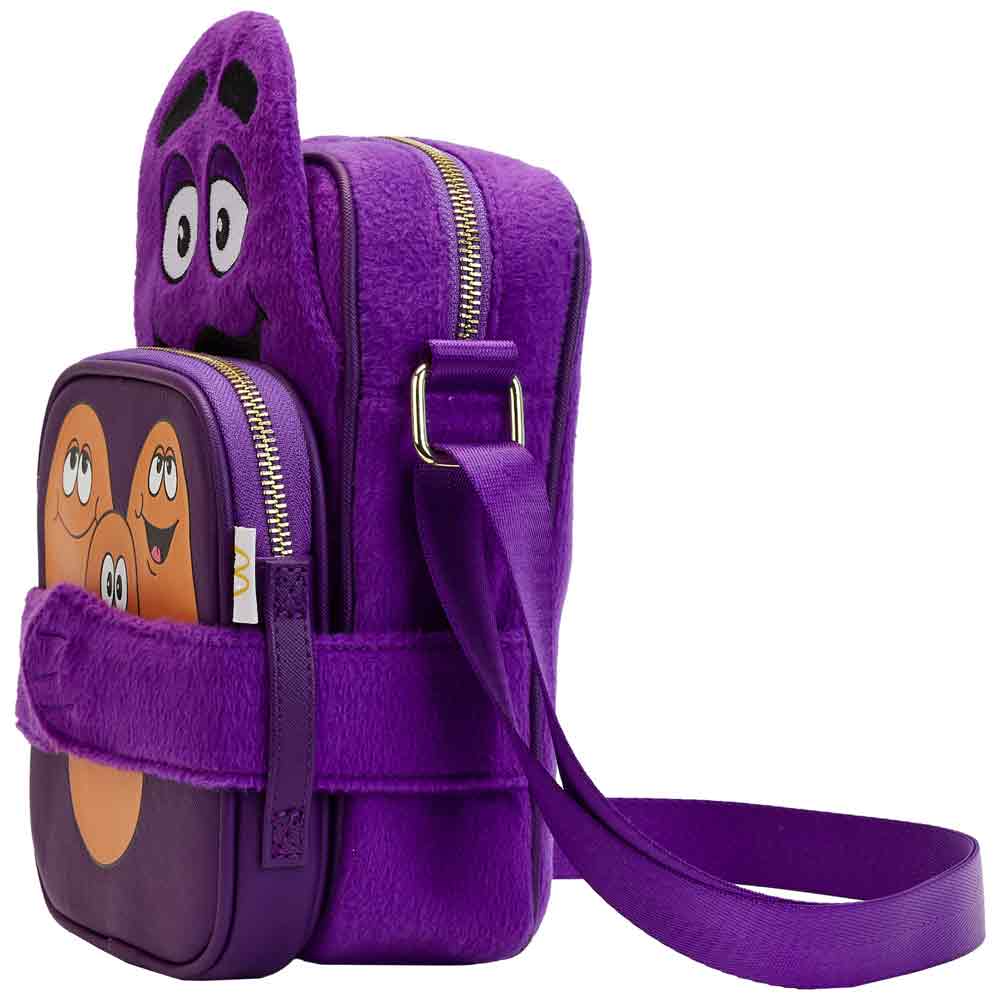 Loungefly x McDonalds Grimace Cosplay Crossbody Bag - Image 6