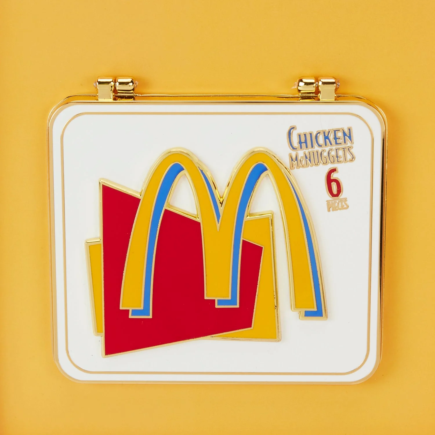 Loungefly x McDonalds 6 Chicken McNuggets Box Collectors 3 Inch Pin - Image 3