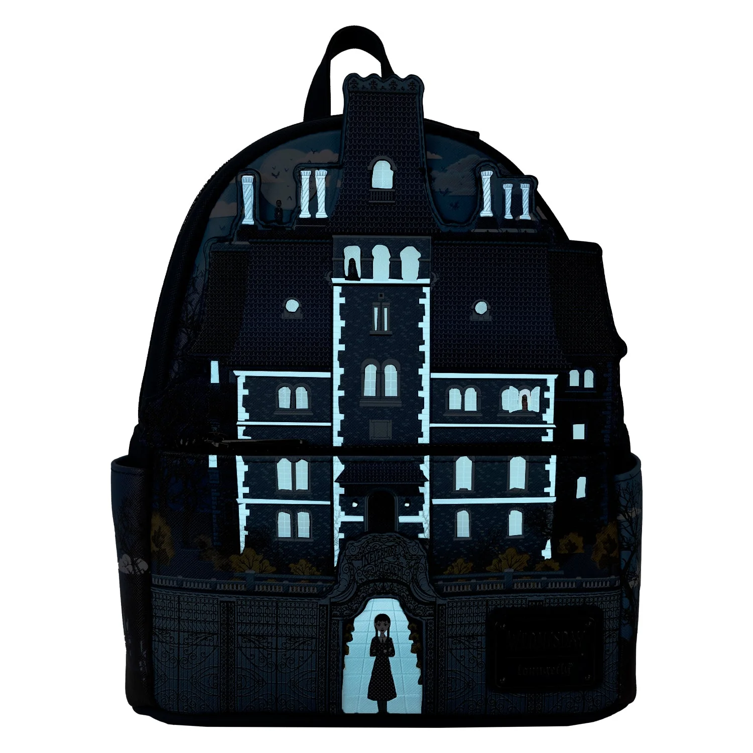 Loungefly x Wednesday Nevermore Academy Mini Backpack - Image 2