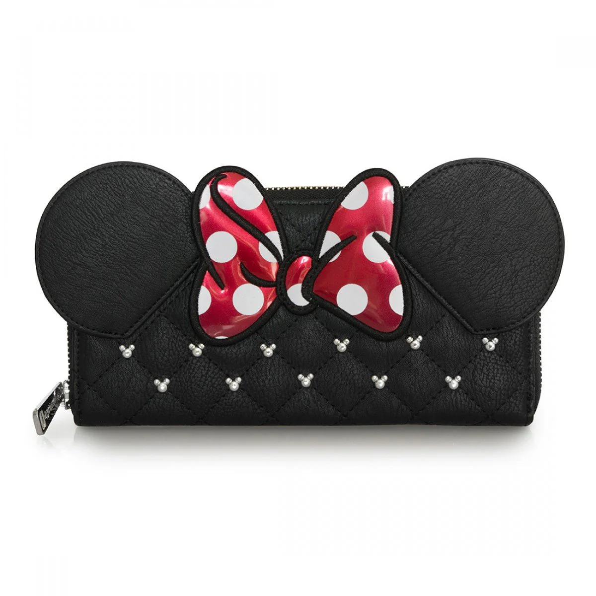 Loungefly x Minnie Mouse Quilted Bow Purse - Image 2