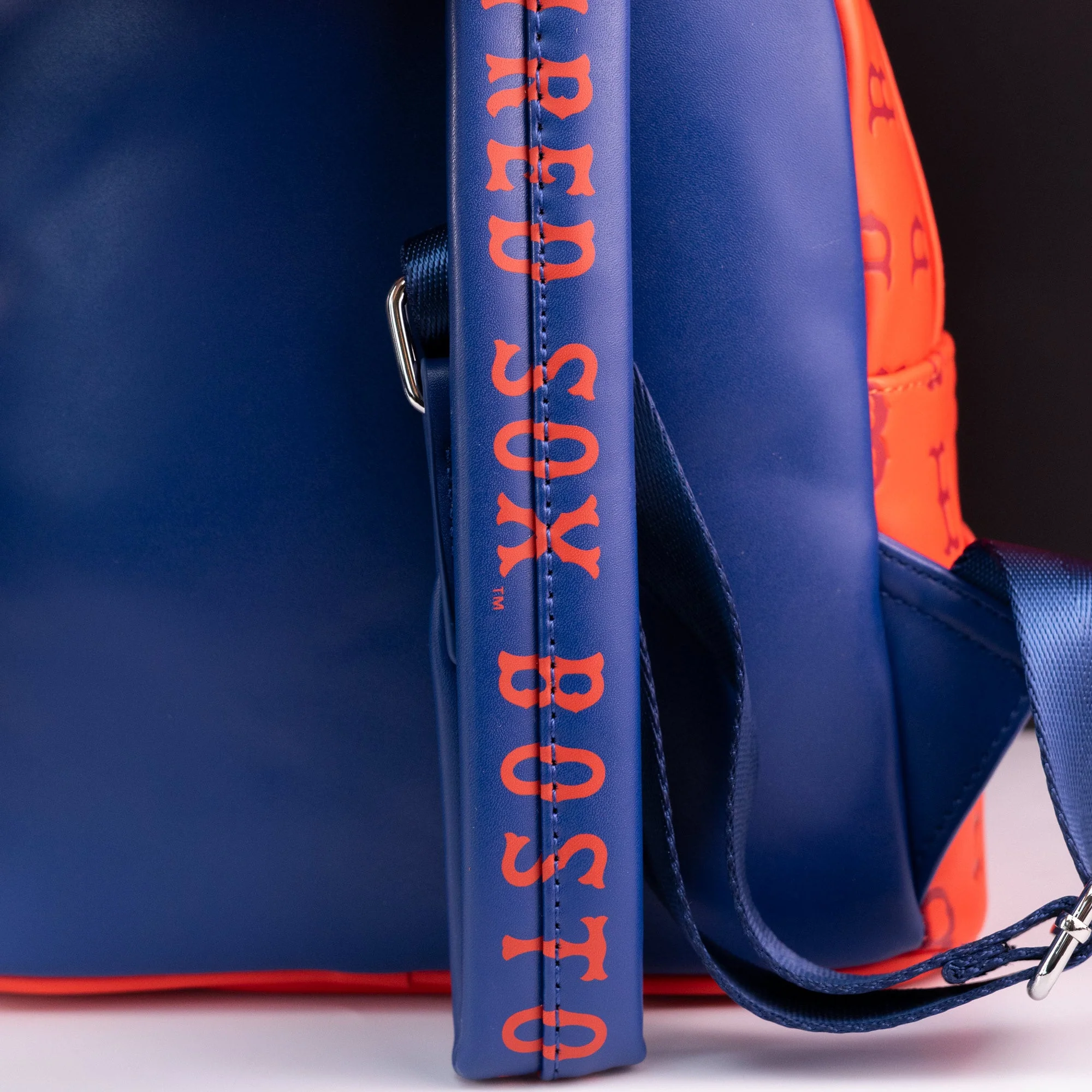 Loungefly x MLB Boston Red Sox Logo Mini Backpack - Image 5