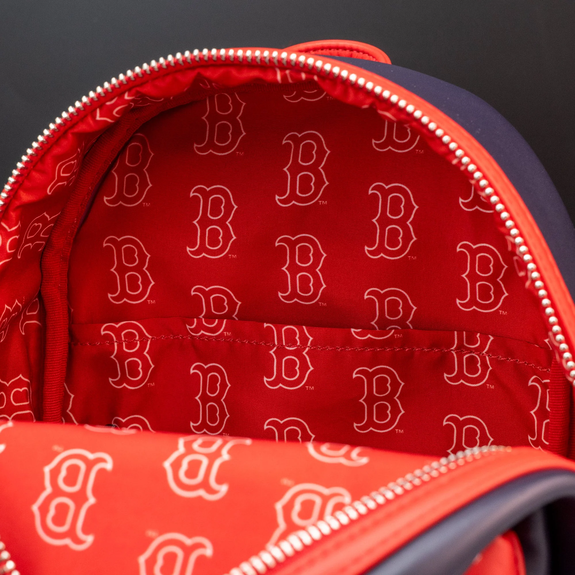 Loungefly x MLB Boston Red Sox Patches Mini Backpack - Image 8
